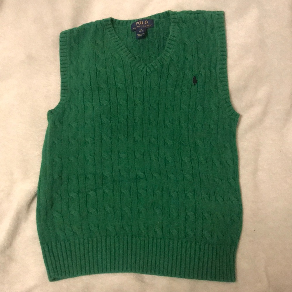 Polo Ralph Lauren cable knit sweater vest